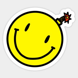 Happy Face Sticker